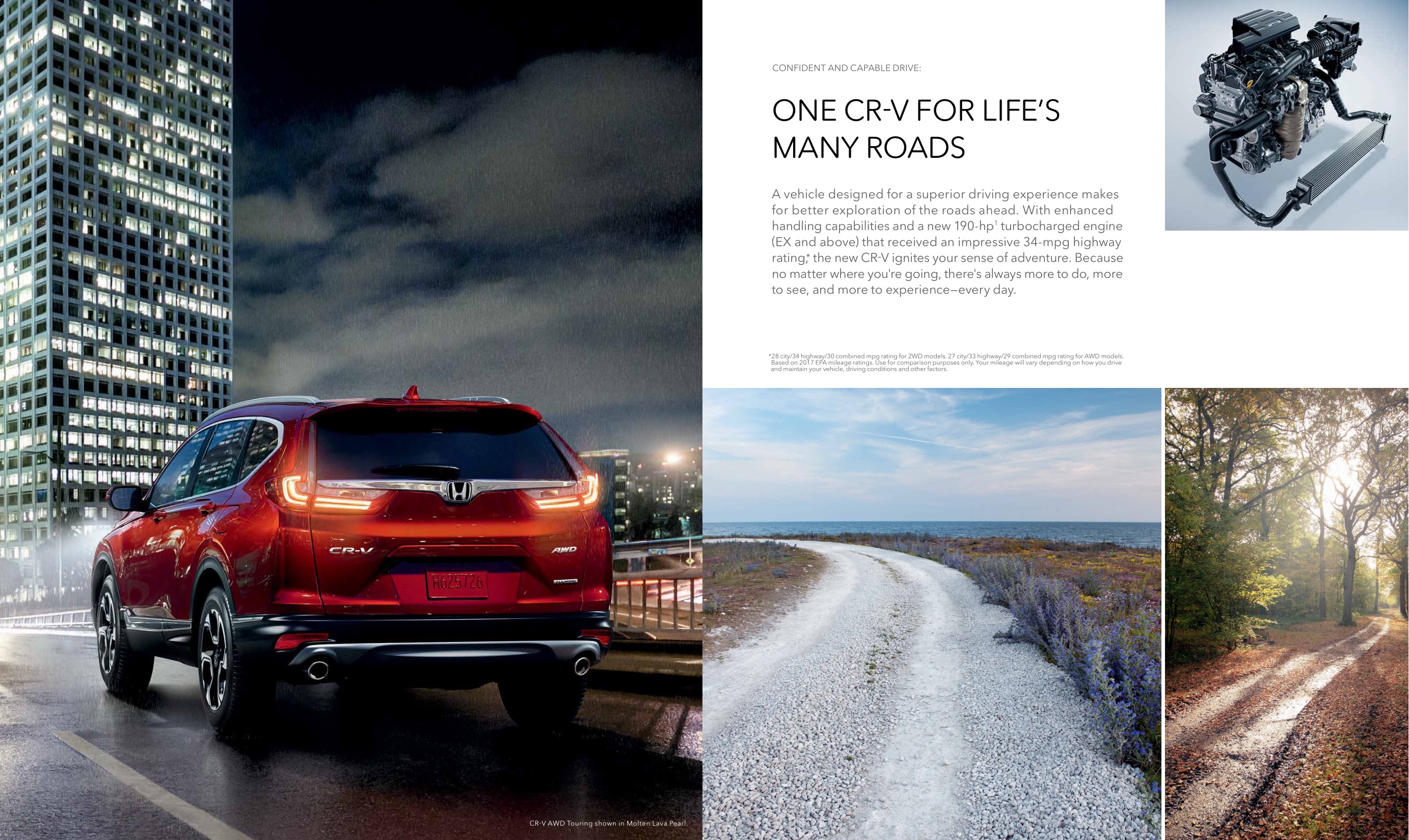 2017 Honda CR-V Brochure Page 2
